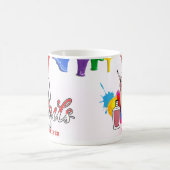 Persoonlijke kleurrijke technische Mok (Center)