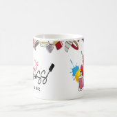 Persoonlijke kleurrijke technische Mok voor nagels (Center)