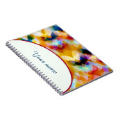 Persoonlijke kleurrijke vlinders notitieboek (Rechterzijde)