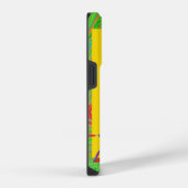 Persoonlijke kleurrijke zwepen van verf iPhone hoesje (Rechterkant)