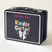 Persoonlijke kleuter lunchbox (Achterkant)