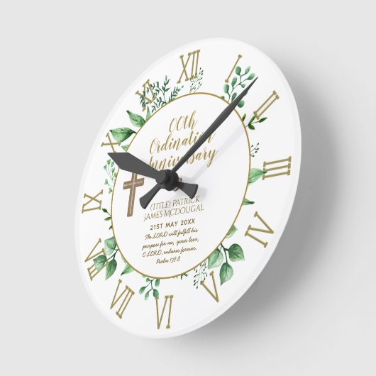 Persoonlijke Klok Priester Priesterwijding Jubileu (Hoek)