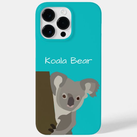 Persoonlijke knuffel Koala Beer Case-Mate iPhone Case (Achterkant)