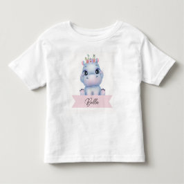 Persoonlijke knuffel nijlpaard  kinder shirts