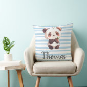 Persoonlijke knuffel panda kussensloop kussen (Stoel)