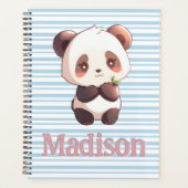 Persoonlijke knuffelbare panda planner (Voorkant)