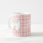 Persoonlijke knuffelbare teddybeer koffiemok (Voorkant links)