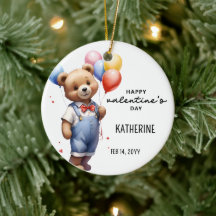 Persoonlijke knuffelende Valentijnsdag-watercolorb