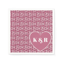 Persoonlijke knuffels en kussen XOXO Roze Valentij
