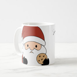 Persoonlijke knusse Kerstman Kerstmis Koffiemok