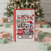 Persoonlijke Koala Kerst Naam Klein Cadeauzakje