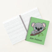 Persoonlijke Koala Notitieboek (Binnen)