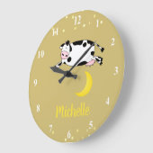 Persoonlijke Koe die over de maan springt Grote Klok (Hoek)