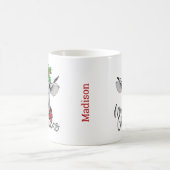 Persoonlijke Koe Mooey kerstkoffie Mok (Center)