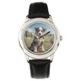 Persoonlijke Koehond voor Kinderen Horloge