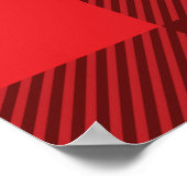 Persoonlijke koekjes en cacaokerstfeest  poster (Hoek)