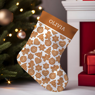 Persoonlijke Koekjes van Gemberkoek Man Cute Kleine Kerstsok