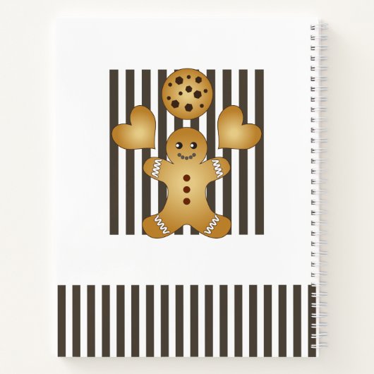 Persoonlijke koekjesman Koekje Notitieboek (Achterkant)