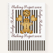 Persoonlijke koekjesman Koekje Notitieboek (Voorkant)