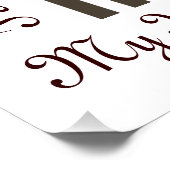 Persoonlijke koekjesman Koekje Perfect Poster (Hoek)