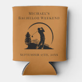 Persoonlijke Koelbox | Bachelor Golf Weekend Blikjeskoeler (Voorkant)