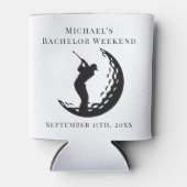 Persoonlijke Koelbox | Bachelor Golf Weekend Blikjeskoeler (Voorkant)