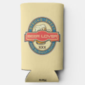 Persoonlijke Koelbox van Beer Lover Seltzer Blikjeskoeler (Achterkant)