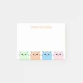 Persoonlijke kofferdeksels bevestigen post-it® notes (Voorkant)