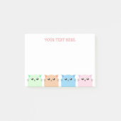 Persoonlijke kofferdeksels bevestigen post-it® notes (Voorkant)