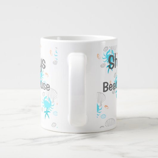 Persoonlijke koffie-Mok voor het winkelhuis Grote Koffiekop (Achterkant)