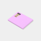 Persoonlijke koffie onderweg post-it® notes (Schuin)