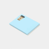 Persoonlijke koffie onderweg post-it® notes (Schuin)