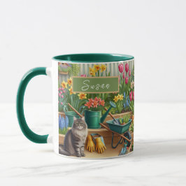 Persoonlijke koffie voor tuiniersliefhebbers mok
