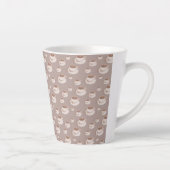 Persoonlijke koffiebarbeker latte mok (Rechts)