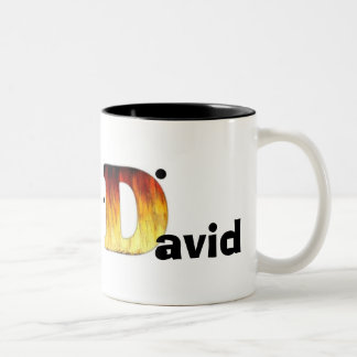 Persoonlijke koffiebeker voor de Mok van DAVID
