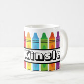 Persoonlijke koffiebeker voor docenten koffiemok (Voorkant rechts)