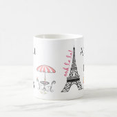 Persoonlijke koffiebranderij en kattengiffeltoren  koffiemok (Center)