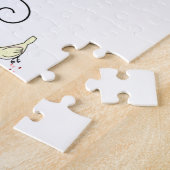 Persoonlijke koffiebranderij en kattengiffeltoren legpuzzel (Zijkant)