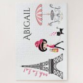 Persoonlijke koffiebranderij en kattengiffeltoren legpuzzel (Verticaal)