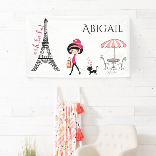 Persoonlijke koffiebranderij en kattengiffeltoren  spandoek (Insitu)