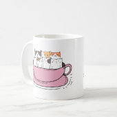 Persoonlijke koffiecats koffiemok (Voorkant links)