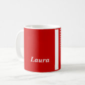 Persoonlijke koffiehandschoenen koffiemok (Voorkant links)