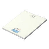 Persoonlijke koffiekratten notitieblok (Linkerzijde)