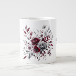 Persoonlijke koffiemok bloem grote koffiekop