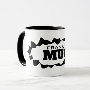 Persoonlijke koffiemok met grappig gescheurd gat mok