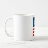 Persoonlijke koffiemok met monogram 4 juli (Links)