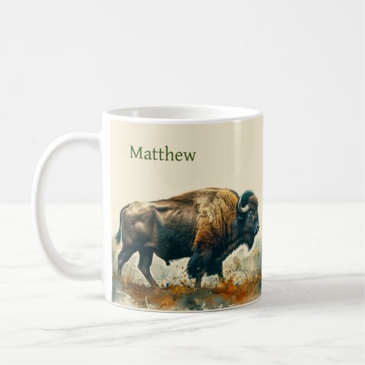 Persoonlijke koffiemok uit Buffalo (Links)