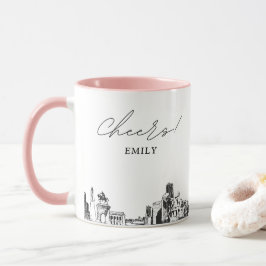 Persoonlijke koffiemok voor huwelijken in Houston Mok