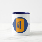 Persoonlijke koffiemokken, David naam mok (Midden)