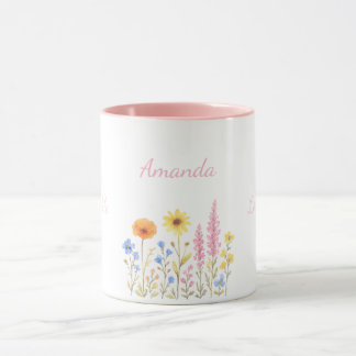 Persoonlijke koffiemokken, mok met naam Amanda